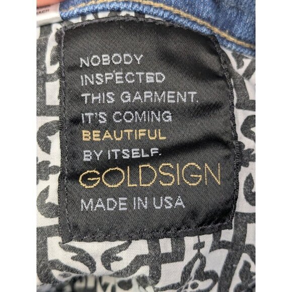 Goldsign Passion Jeans Womens 27 Blue Stretch Bootcut USA 5857 - Picture 7 of 16